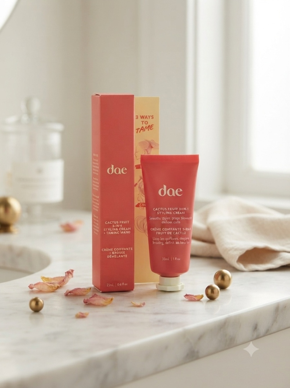 dae Cactus Fruit Styling Cream - Coral Pink